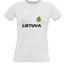 Women's T-shirt with your choice of photos, notes, white