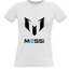 Women's T-shirt with your choice of photos, notes, white