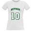 Women's T-shirt with your choice of photos, notes, white
