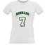 Women's T-shirt with your choice of photos, notes, white