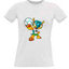 Women's T-shirt with your choice of photos, notes, white