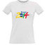 Women's T-shirt with your choice of photos, notes, white