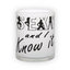 Frosted glass mug (300 ml)
