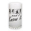 Frosted glass beer mug (500 ml)