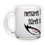 Frosted glass mug (300 ml)