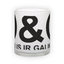 Frosted glass mug (300 ml)
