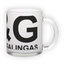 Frosted glass mug (300 ml)