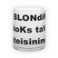 Frosted glass mug (300 ml)