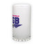 Frosted glass beer mug (500 ml)