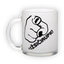 Frosted glass mug (300 ml)
