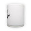 Frosted glass mug (300 ml)