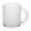 Frosted glass mug (300 ml)