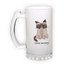 Frosted glass beer mug (500 ml)