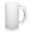 Frosted glass beer mug (500 ml)