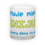 Matinio stiklo puodelis (300 ml)
