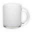 Frosted glass mug (300 ml)