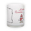Matinio stiklo puodelis (300 ml)