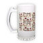 Frosted glass beer mug (500 ml)