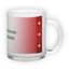 Frosted glass mug (300 ml)