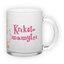Frosted glass mug (300 ml)