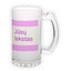 Frosted glass beer mug (500 ml)