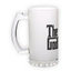 Frosted glass beer mug (500 ml)