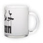 Frosted glass mug (300 ml)
