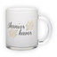 Frosted glass mug (300 ml)