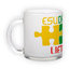 Frosted glass mug (300 ml)