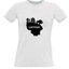 Women's T-shirt with your choice of photos, notes, white
