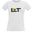 Women's T-shirt with your choice of photos, notes, white