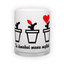 Matinio stiklo puodelis (300 ml)