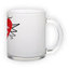 Frosted glass mug (300 ml)