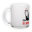 Frosted glass mug (300 ml)