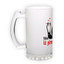 Frosted glass beer mug (500 ml)