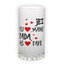 Frosted glass beer mug (500 ml)