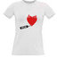 Women's T-shirt with your choice of photos, notes, white