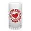 Frosted glass beer mug (500 ml)