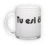 Frosted glass mug (300 ml)