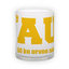 Frosted glass mug (300 ml)