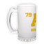 Frosted glass beer mug (500 ml)