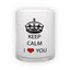 Frosted glass mug (300 ml)