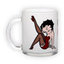 Frosted glass mug (300 ml)
