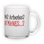 Frosted glass mug (300 ml)
