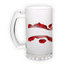 Frosted glass beer mug (500 ml)