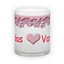 Frosted glass mug (300 ml)
