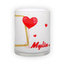 Frosted glass mug (300 ml)