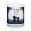 Frosted glass mug (300 ml)