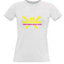 Women's T-shirt with your choice of photos, notes, white