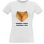 Women's T-shirt with your choice of photos, notes, white